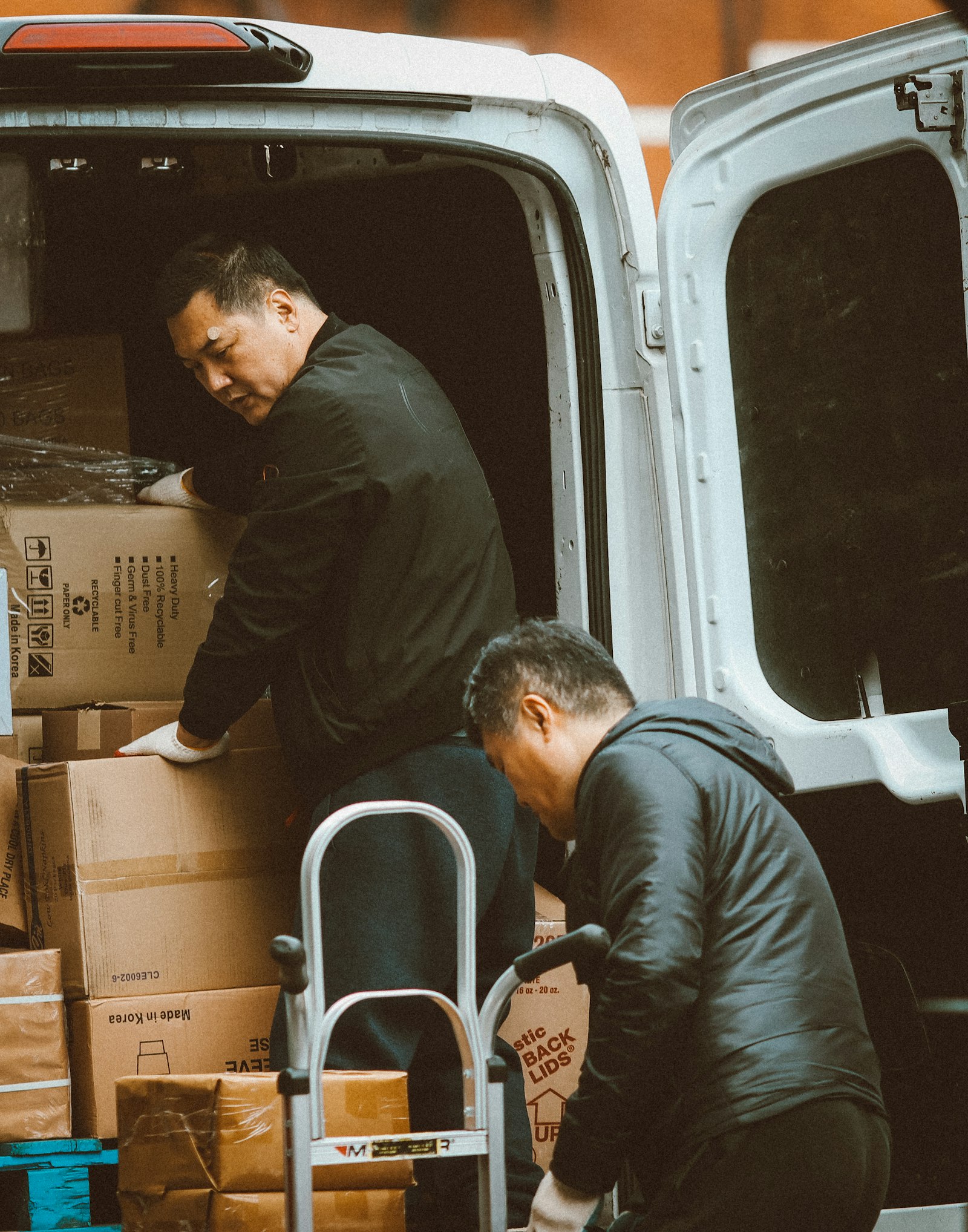 Anchor Movers crew at work